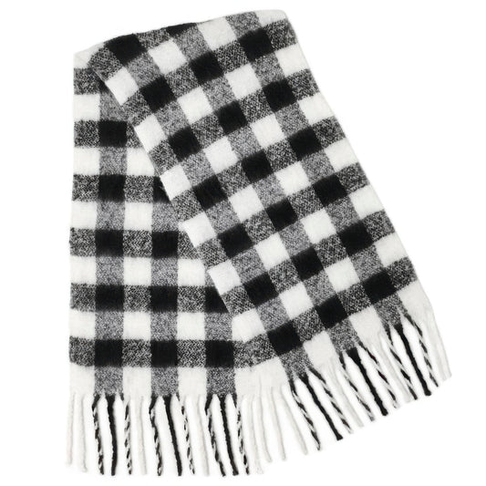 Buffalo Plaid Scarf - Vestidora's