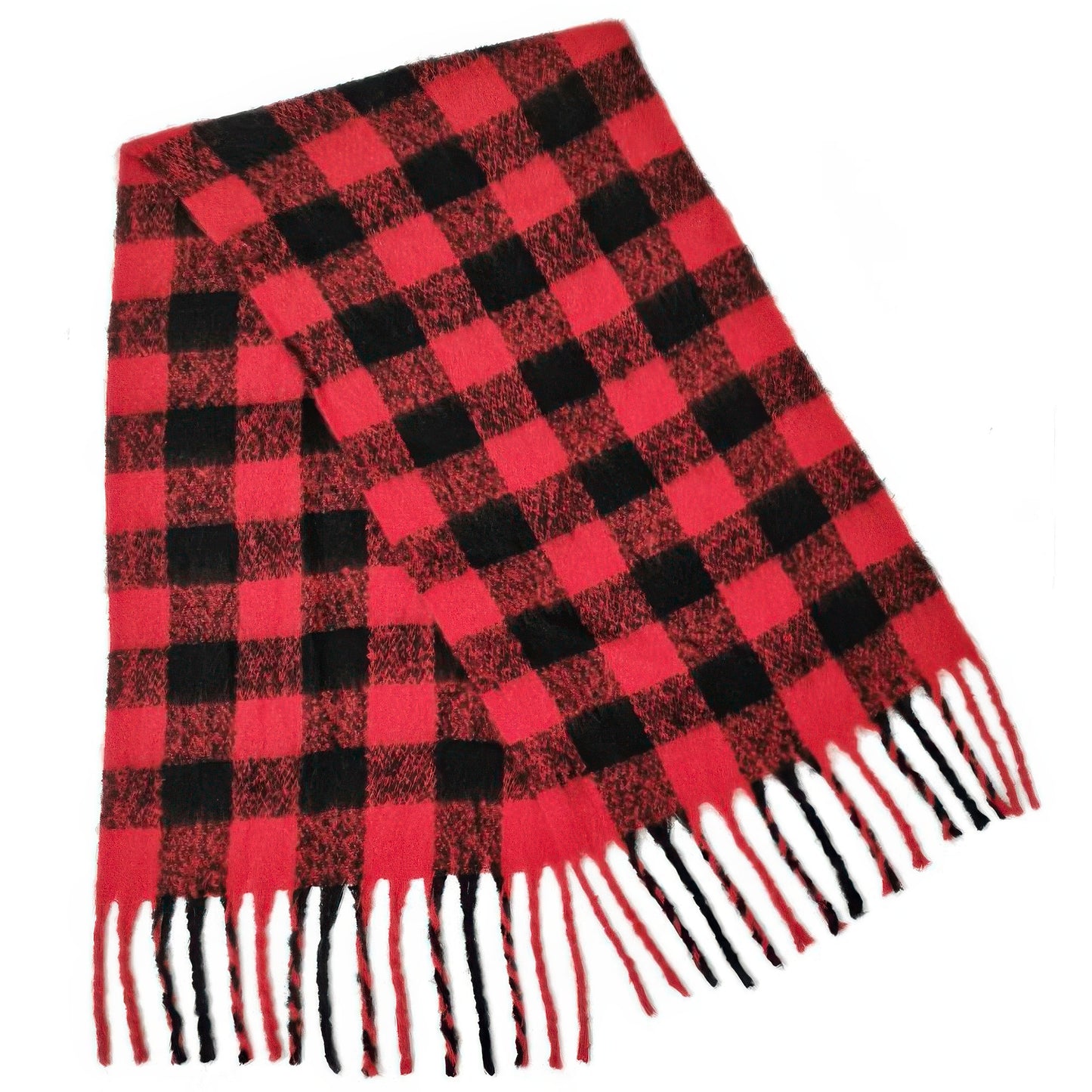 Buffalo Plaid Scarf - Vestidora's