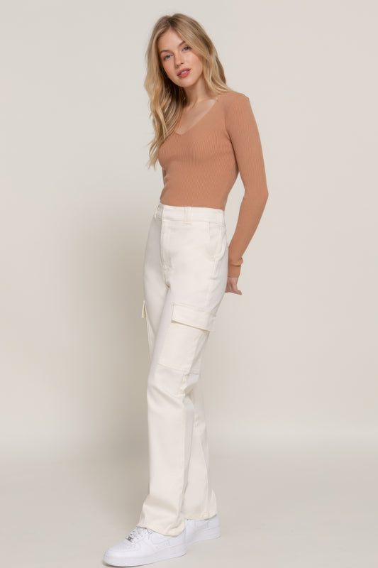 Straight Fit Long Pants - Vestidora's