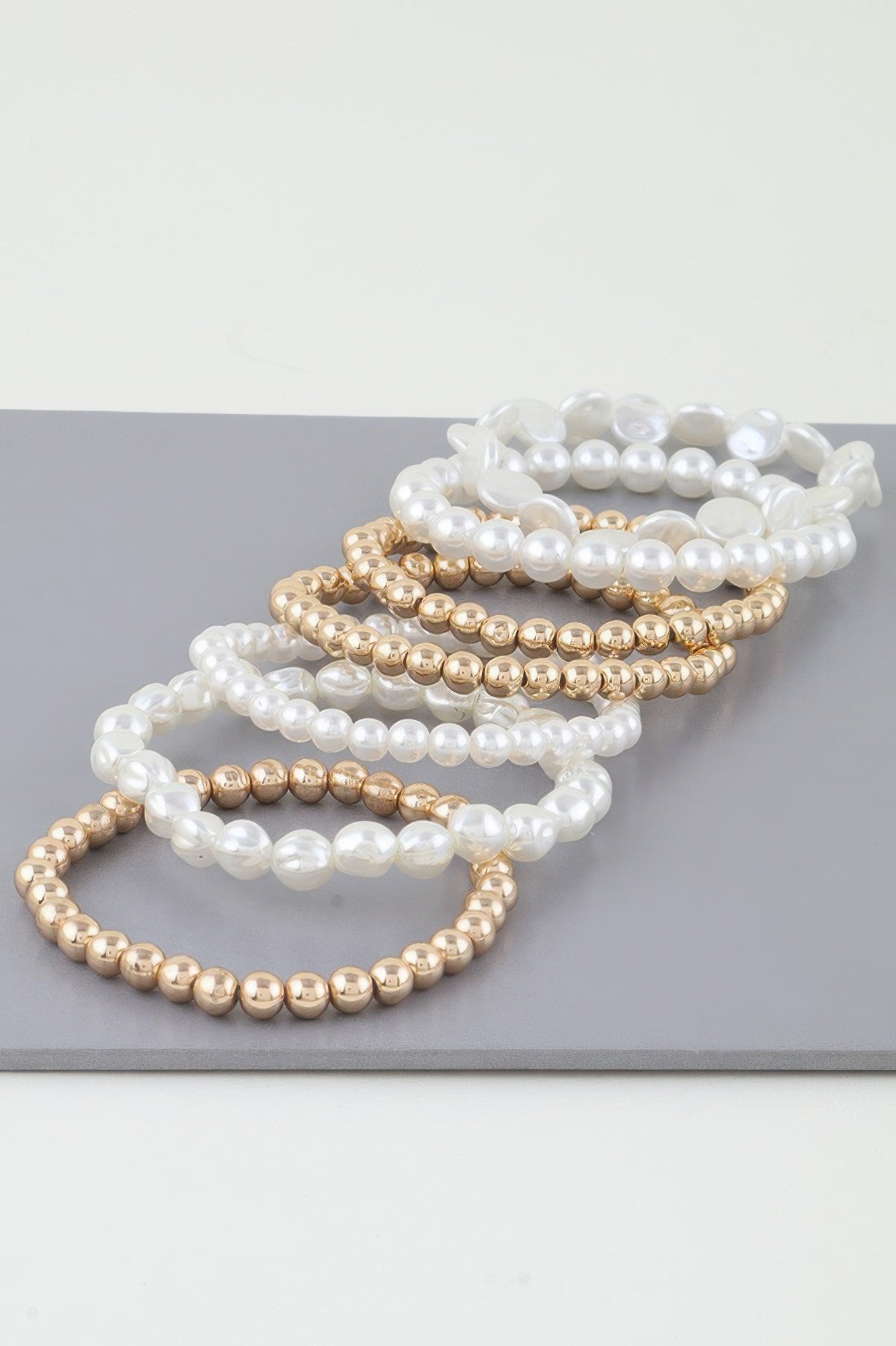 Multi Stone Beaded Bracelet - Vestidora's