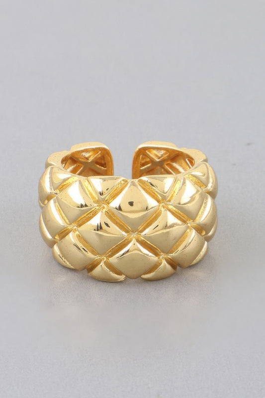 Diamond Quilt Wrap Ring - Vestidora's