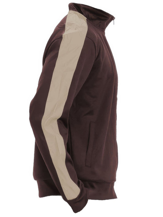 Unisex Side Stripe Track Jacket - Vestidora's