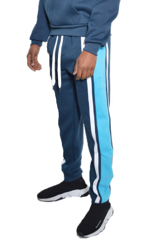 Solid With Three Stripe Sweat Pants - Vestidora's